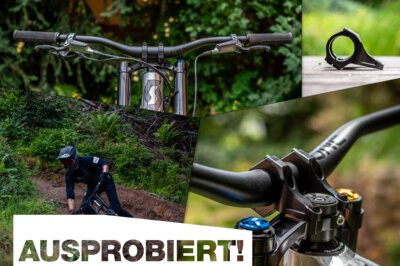 OneUp Aluminium-Lenker & Direct Mount-Vorbau – Ausprobiert!: Flex dich weg
