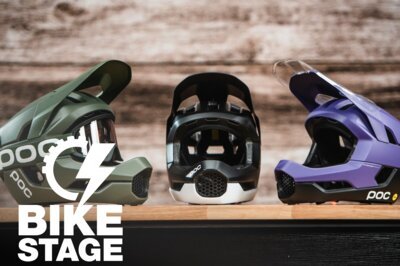 BikeStage 2022 – POC Otocon Fullface-Helm, Hipbag und Rucksäcke