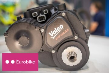 Eurobike 2021: Valeo-Motor mit integrierter Schaltung von Effigear