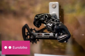 Eurobike 2022 – Sunrace, Jagwire & Wash’n Roll : Neuer 12-fach Antrieb und Kreislauf Bike-Reinigungsstation