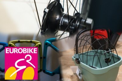 Eurobike 2023: Classified Schaltnabe, Kompoenten von Funn und Hundekorb von Newlooxs