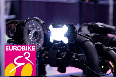 Eurobike 2024: Lezyne Tera HB Leuchte und Presta Pro, ODI D30-Griffe