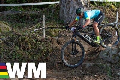 Generalprobe der UCI E-MTB WM: Nathalie Schneitter siegt in Val di Sole!