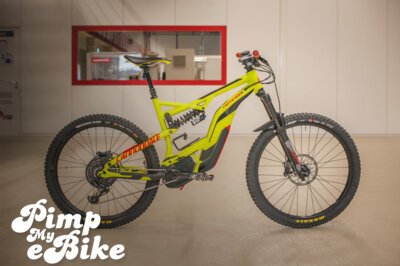 Pimp My E-Bike: Elmar Keineke von SRAM präsentiert sein Cannondale Moterra LT – ein Hobel fürs Grobe