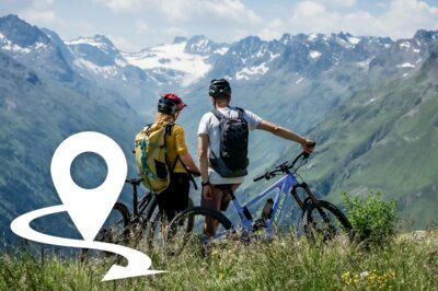 Bike & Hike / Bike & Climb in Ischgl: Mit dem E-Bike zum Wandern – probier doch mal was Neues!