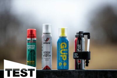 Pannensprays von Vittoria, Zefal, GÜP und Tip Top im Test: Dichtigkeit in der Dose
