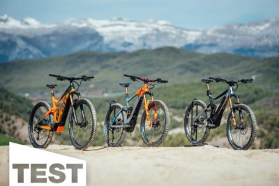 Drei E-Enduro-Bikes im Test: Cube, Scott, Bulls – höher, schneller, weiter!