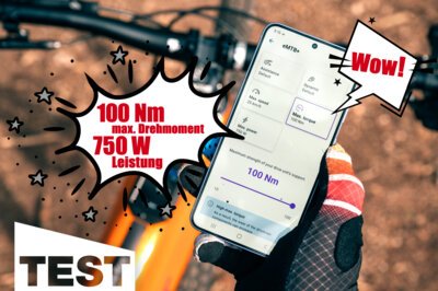 Bosch Software-Update – CX-Motor deutlich stärker: 100 Nm, 750 W – mehr Leistung für Bosch CX