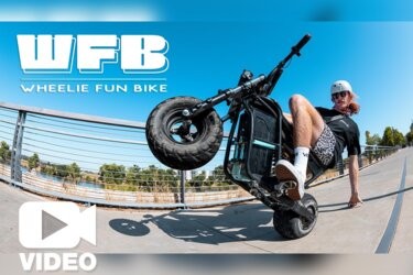 Wheelie Fun Bike: In den Wheelie per Knopfdruck