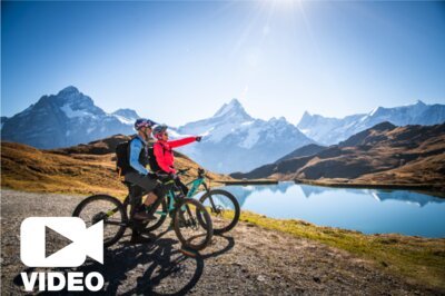 Video der Woche: Eiger E-MTB Experience mit René Wildhaber und Francine Jordi