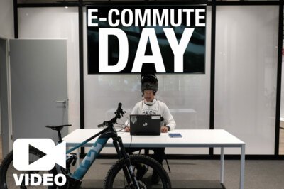 E-MTB-Video: Auf dem Weg ins Office? Hab Spaß!