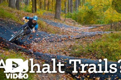Asphaltierte Mountainbike-Trails: Der Erosion den Kampf ansagen