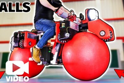 Das omnidirektionale Fahrrad: Einmal rumkugeln, bitte